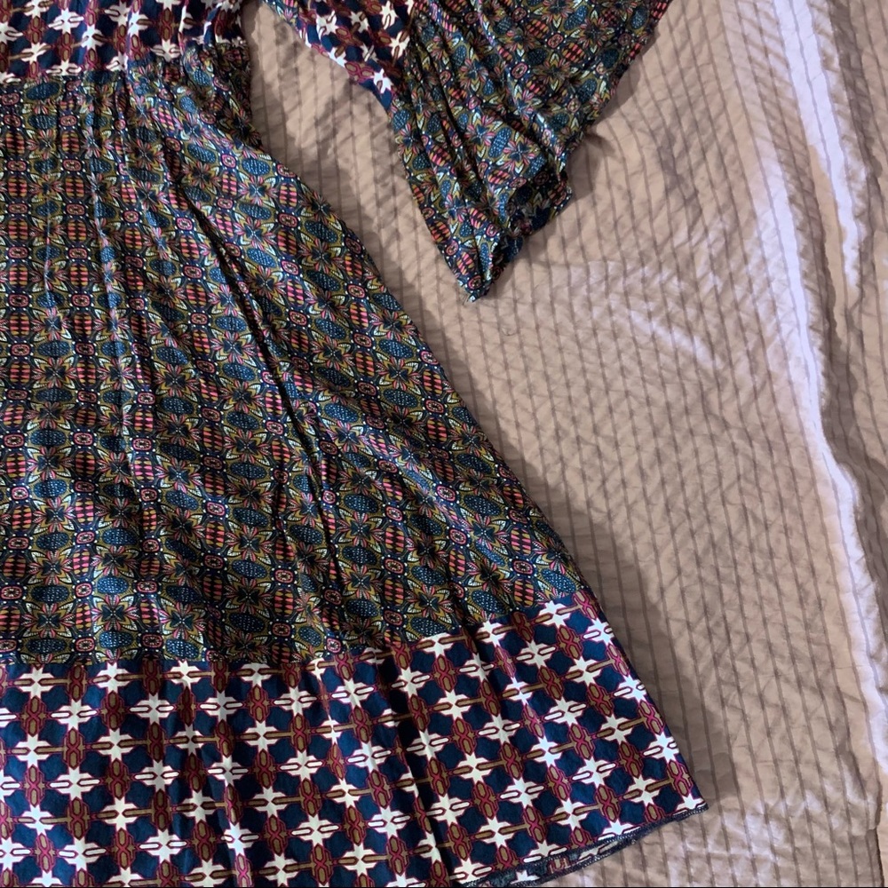 Multi Pattern Dress - Picture 8 of 10